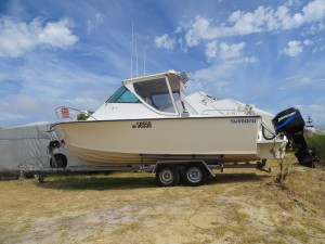 REF 003 Chivers 23ft boat for sale South West Boat Sales